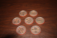 Seven Dairylea Buttons