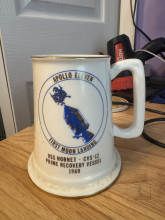 Apollo Eleven Stein for USS Hornet