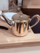 Silver tea pot