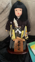 Japanese Traditional Ichimatsu Standing Doll