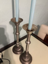 Antique candlesticks from India 