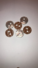 Antique mother of pearl 2 hole buttons