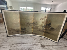Japanese Byobu Folding Screen by Kimi Ko