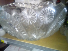 Punch Bowl with matching cups