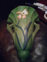 Vintage flower wall sconce 