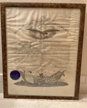 Grover Cleveland signed appointment orders