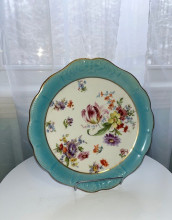 Sèvres Royal Meissen ware plate