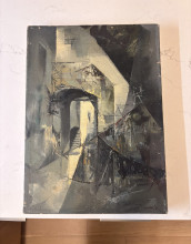 Vintage oil painting 