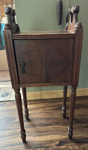 Copper lined small side table