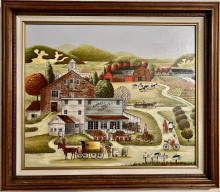 R. Russell Amish painting
