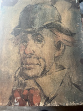 Vintage Sketch of a Man