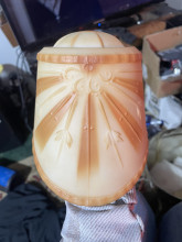 Antique Pair Williamson Beardslee Art Deco Slip Shades 1920'S