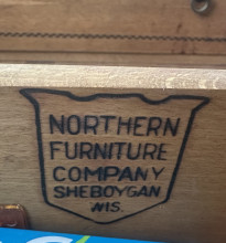 Antique Northern Furniture Victorian Quartersawn Oak Desk 