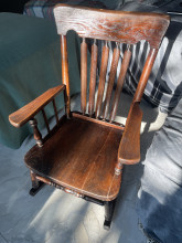 Murphy Chair Company Detroit MI No. 521 Childs Rocking Chair 