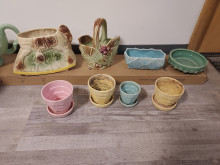 Mccoy pottery — valued $100–$200