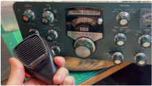 Heathkit SB-102 Radio With Microphone