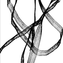 Monochromatic Abstract piece