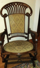 antique platform rocker
