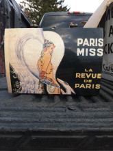 Possible cigar box? Or ladies Clutch purse from Paris 