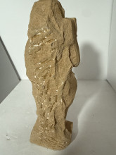 Antique sandstone statue