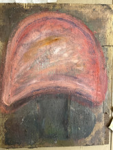 Wood Painting, handmade, one of a kind