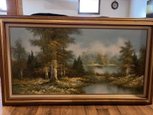 Oil on canvas signed “Greco”