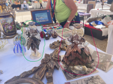 hand‑blown glass figurine