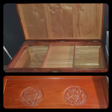 antique chinese camphor box