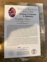 Thomas Kinkade Lamplight Manor Lamplight Lane VI