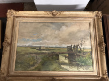 Vintage Landscape Painting
