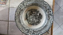 Antique Transferware Serving Bowl