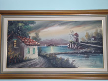 Landscape Oil Painting by Artist P. J.