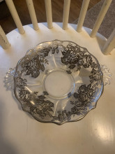 Vintage Glass Serving Dish