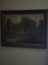 Antique Landscape Painting