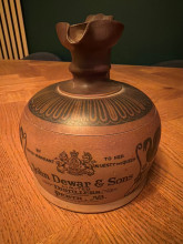 Antique John Dewar & Sons Stoneware Jug