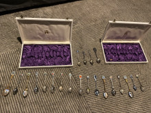 Antique Souvenir Spoon Collection