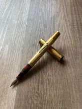 Antique Gold-Plated Fountain Pen