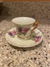 Richard Japan Floral Tea Cup and Saucer