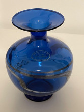 Blue Glass Vase