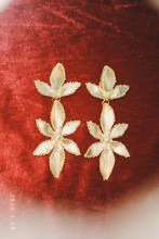 Floral Design Earrings