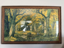 Framed Landscape Painting