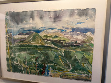 Watercolor original by Bart J Morse. One of 4 original artworks by this artist.