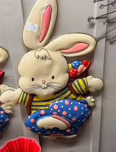 Vintage Easter Bunny Wall Decor