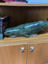 Inuit soapstone carving