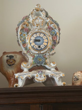Decorative Porcelain Clock