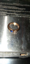 Two-Stone Gold Ring