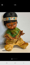 Vintage Native American Doll