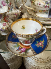 Meissen Porcelain Tea Cup and Saucer