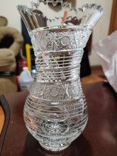 Cut Glass Vase