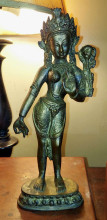 Brass statue
